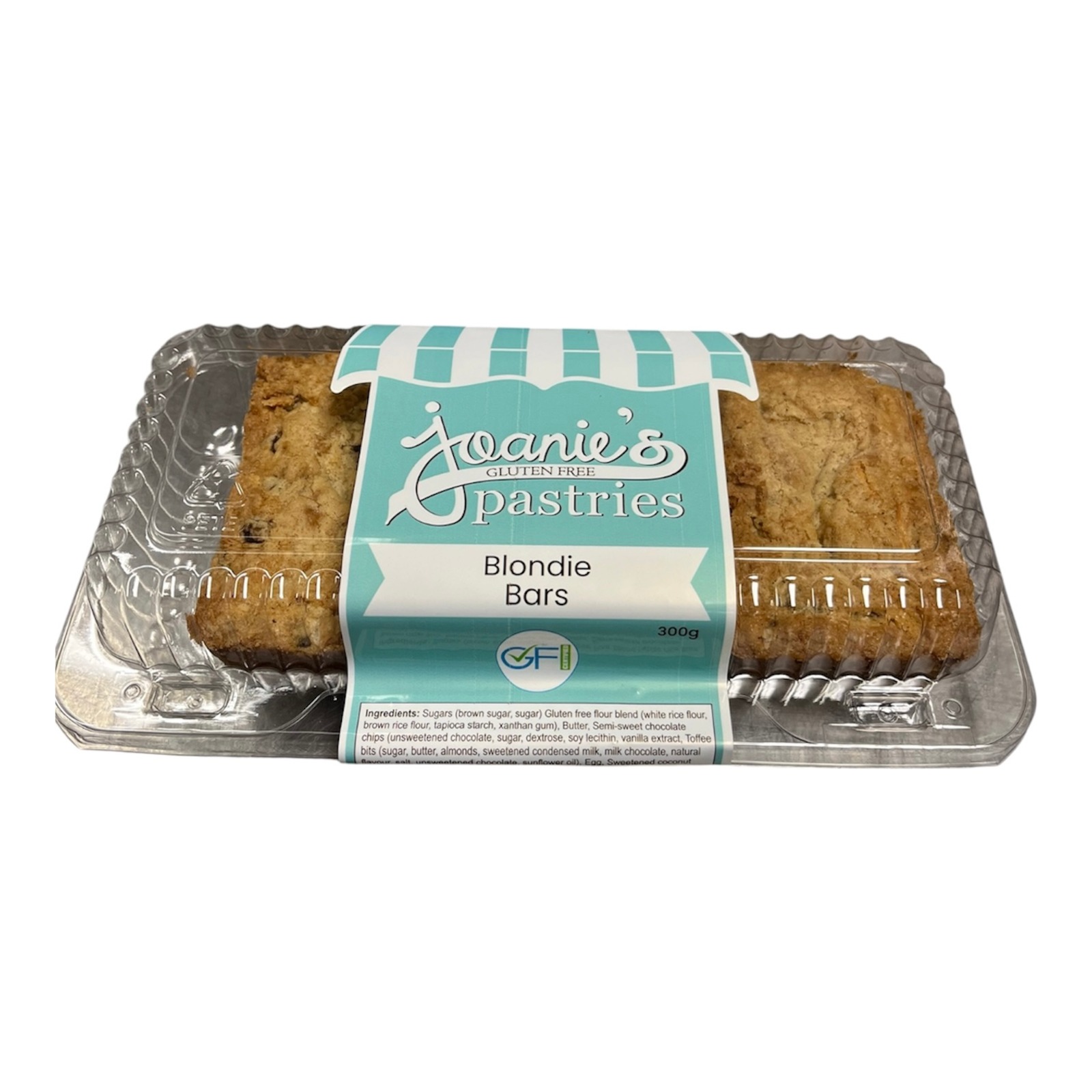 Toffee & Coconut Blondies - 3/package — gluten free — Joanie’s Pastries wholesale