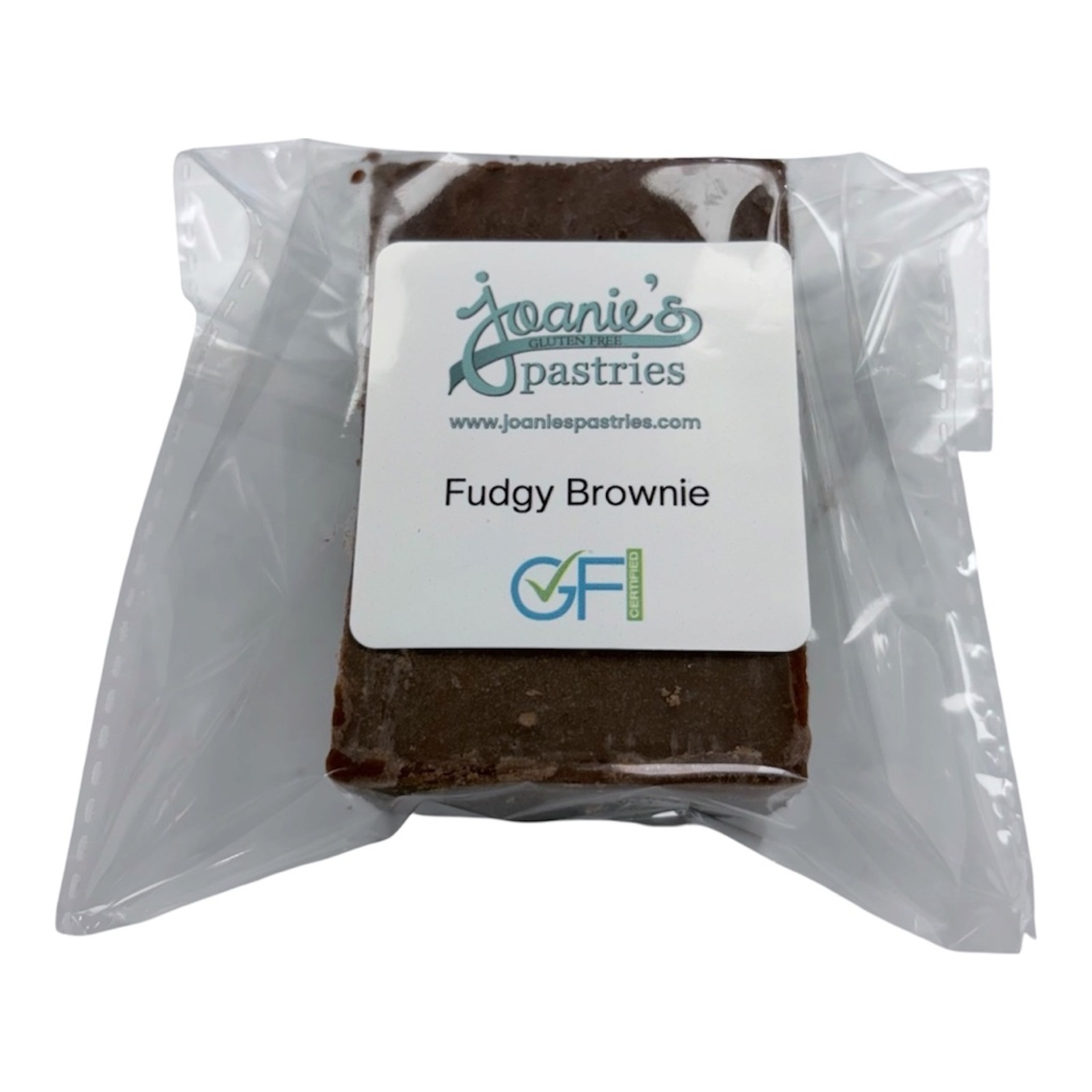 Fudgy Brownie - (single packaged) — gluten free — Joanie’s Pastries wholesale
