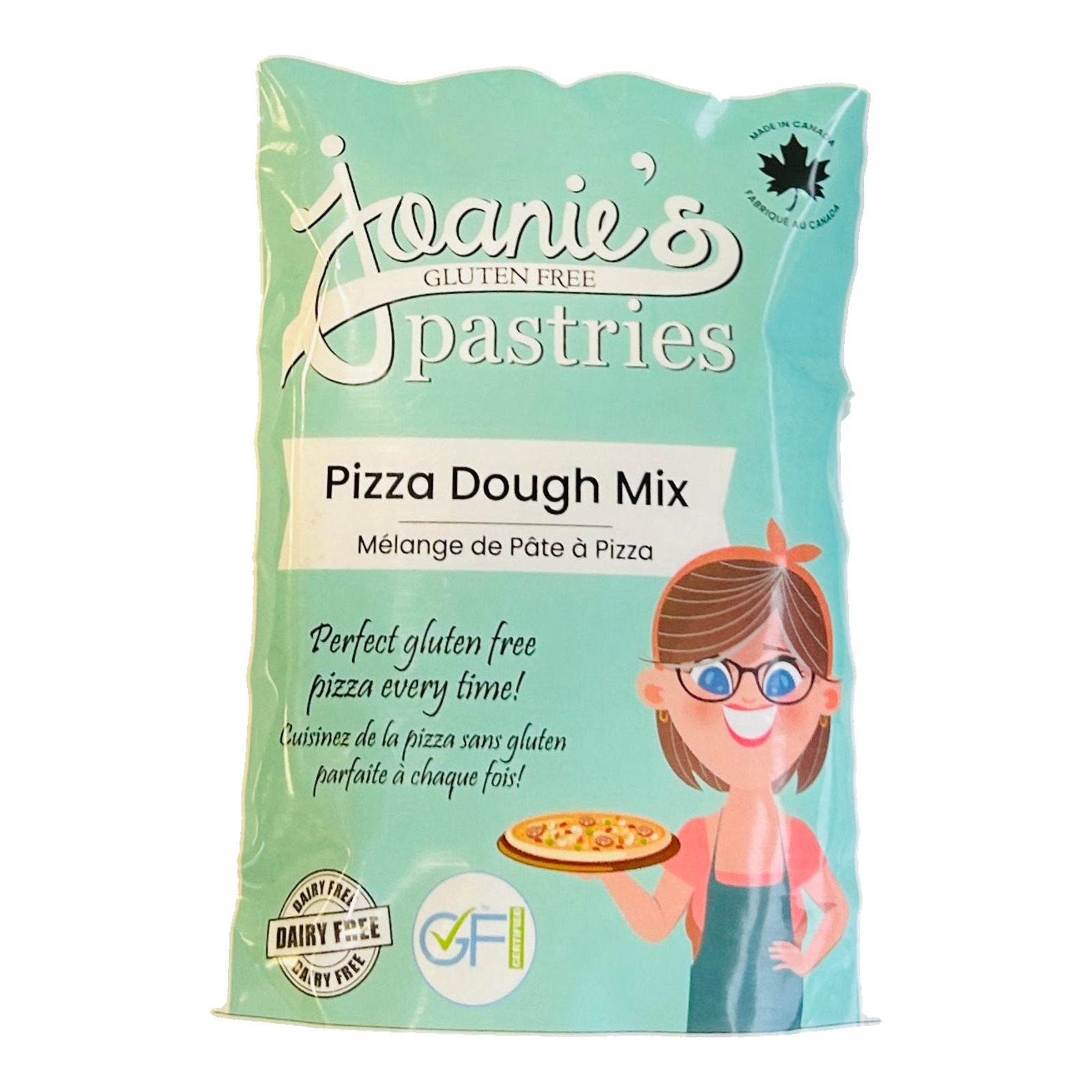 Pizza Dough Mix by Joanie's Pastries — gluten free, dairy free — Joanie’s Pastries wholesale
