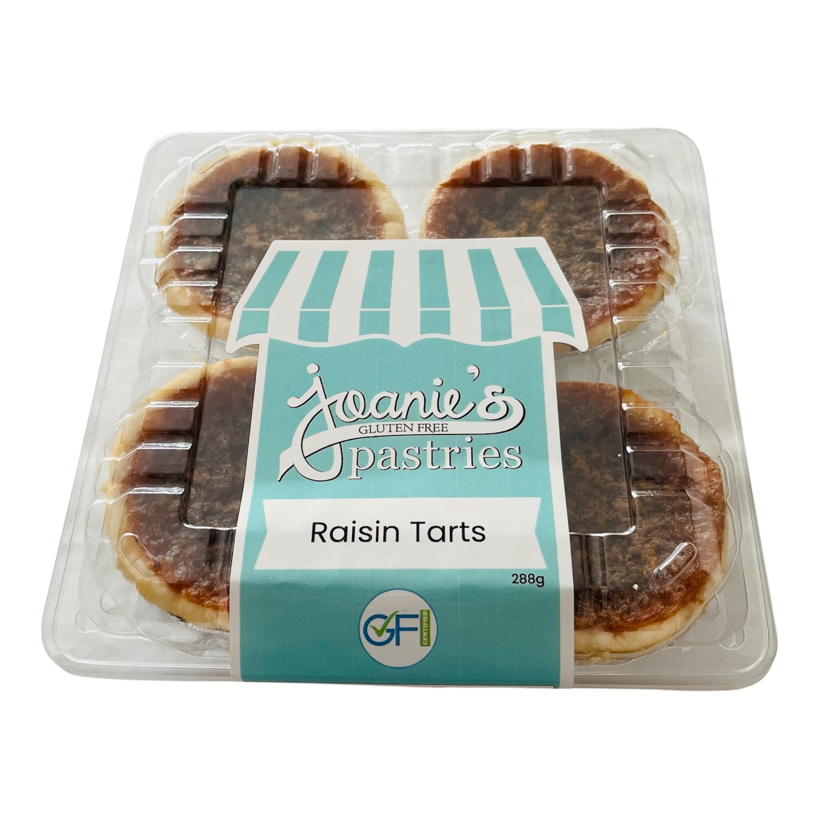 Raisin Tarts - 4/Package — gluten free — Joanie’s Pastries wholesale