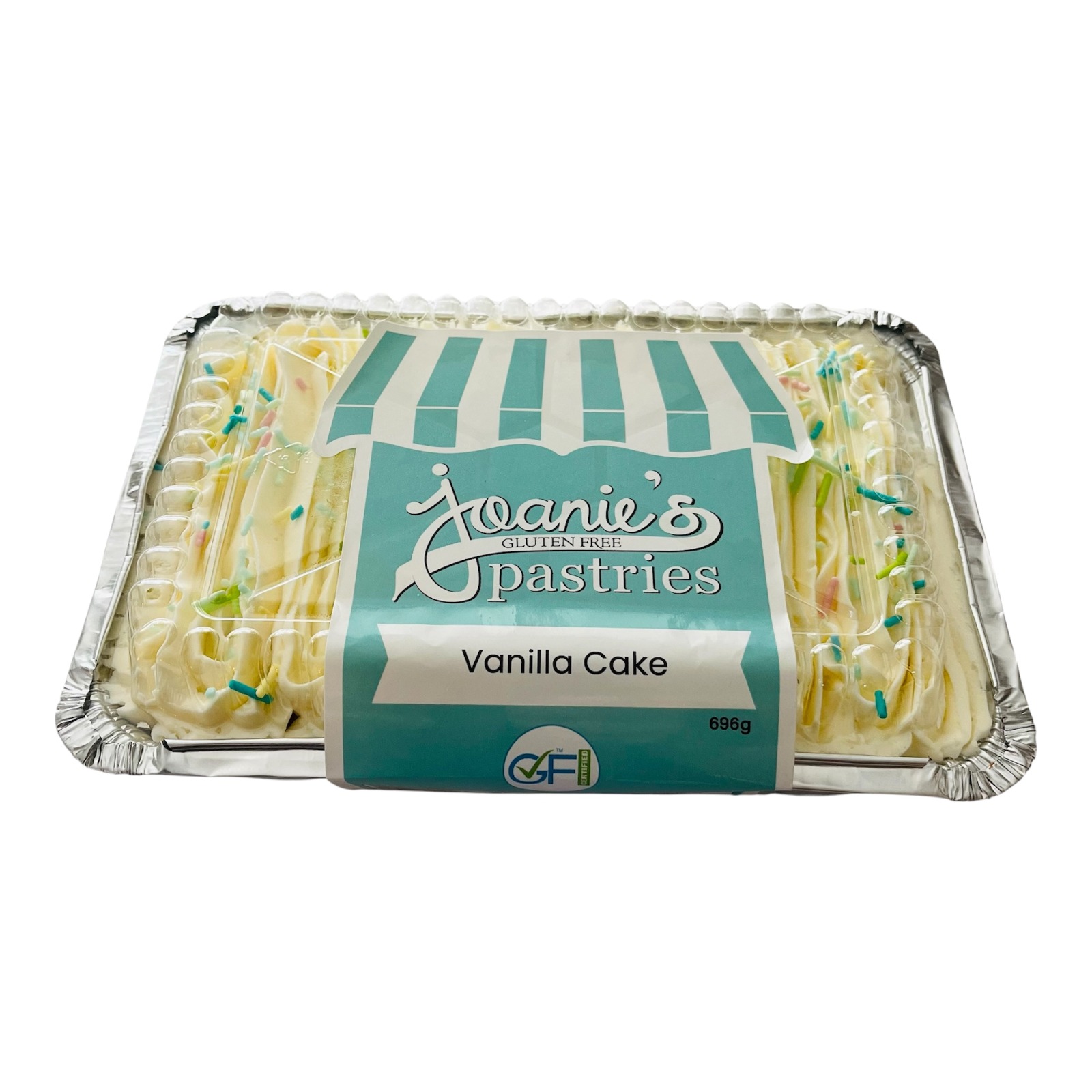 Vanilla Cake 5" x 7" Slab — gluten free — Joanie’s Pastries wholesale