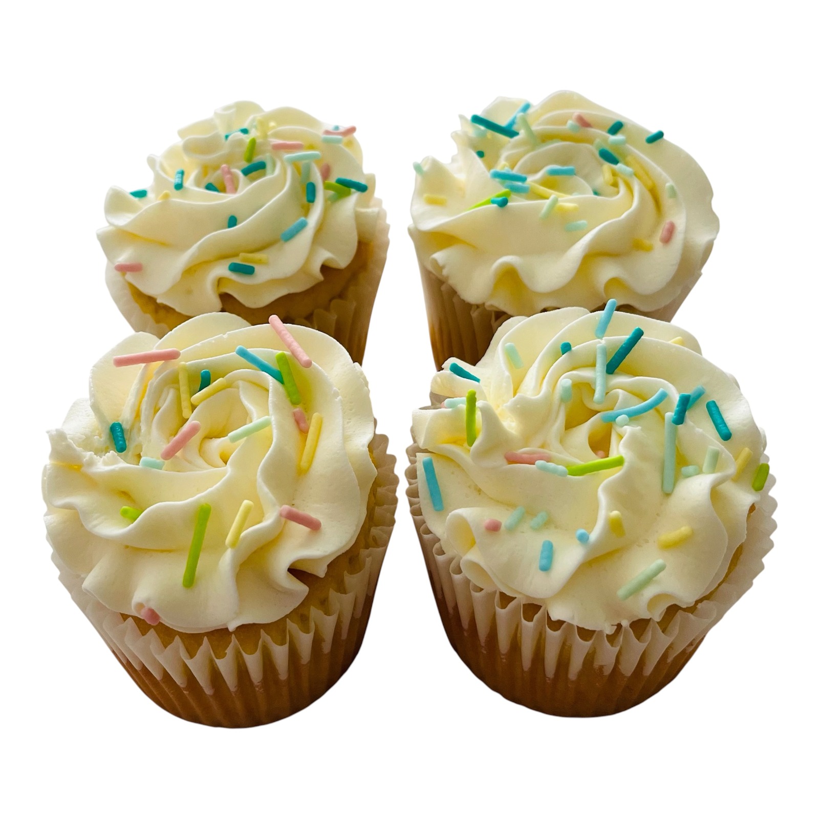 Vanilla Cupcakes - 4/package — additional view